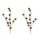 Melrose Set of 2 Pinecone Twig Artificial Christmas Sprays 35"